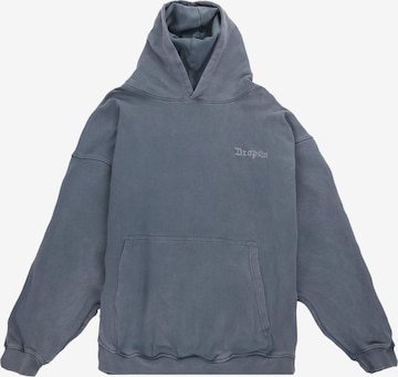 Bluză de molton de la Dropsize pe gri: față