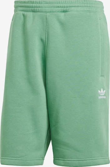 Pantaloni 'Trefoil Essentials' ADIDAS ORIGINALS pe verde deschis / alb, Vizualizare produs
