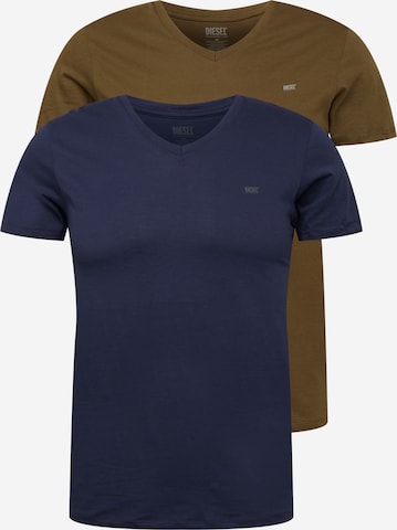 DIESEL - Camiseta térmica 'Michael' en azul: frente