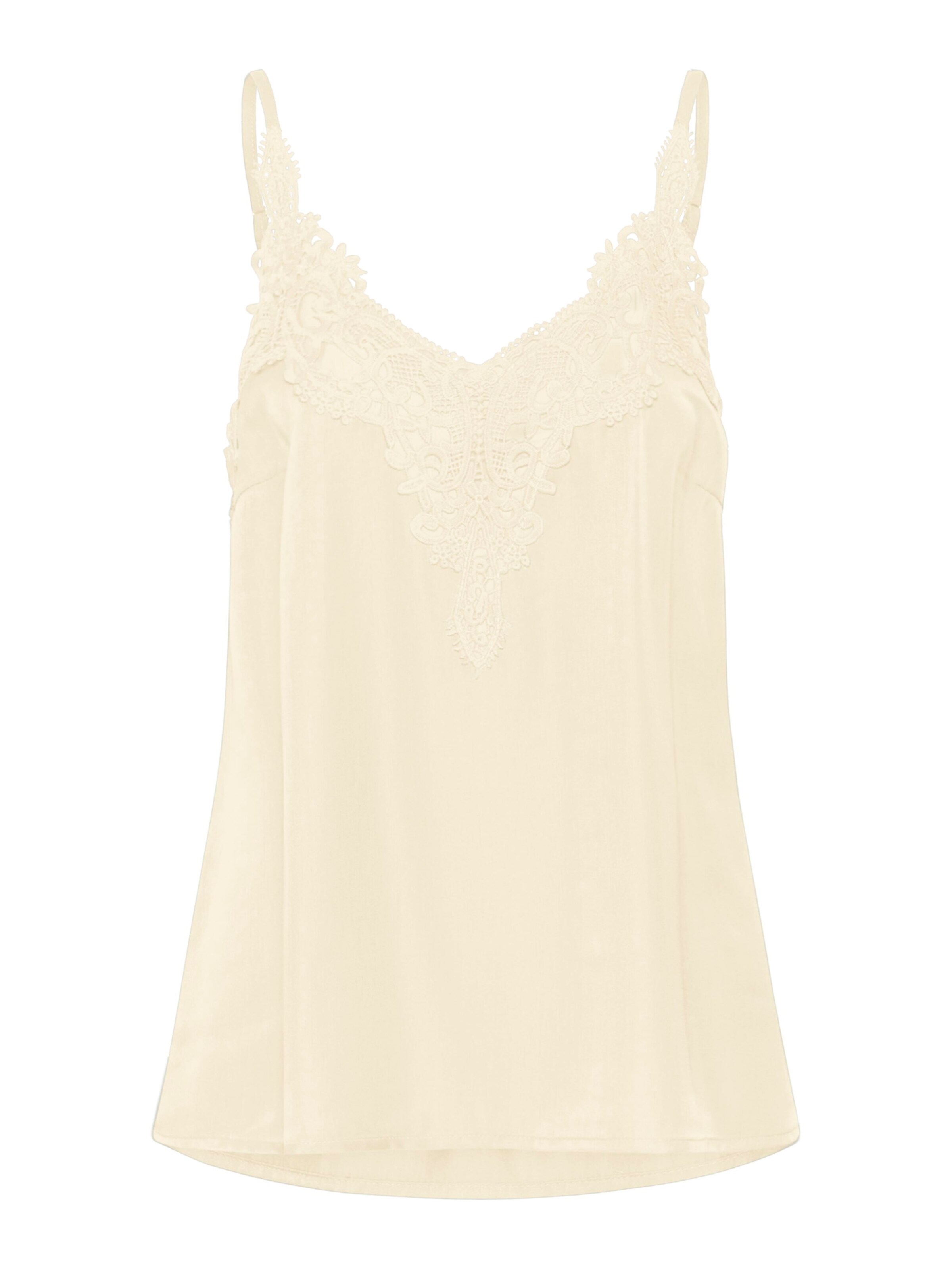 Cream Top 'CRAnna' in Beige: Vorderseite