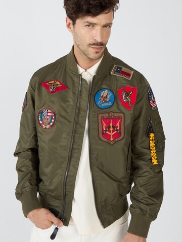 TOP GUN Bomberjacke ' TG2024001 ' in Grün