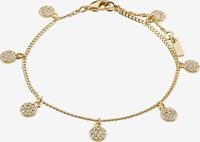 Pilgrim Bracelet 'CHAYENNE' en or / transparent, Vue avec produit