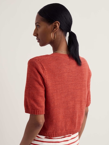 Seasalt Cornwall Knit Cardigan 'Wild Thyme' in Orange