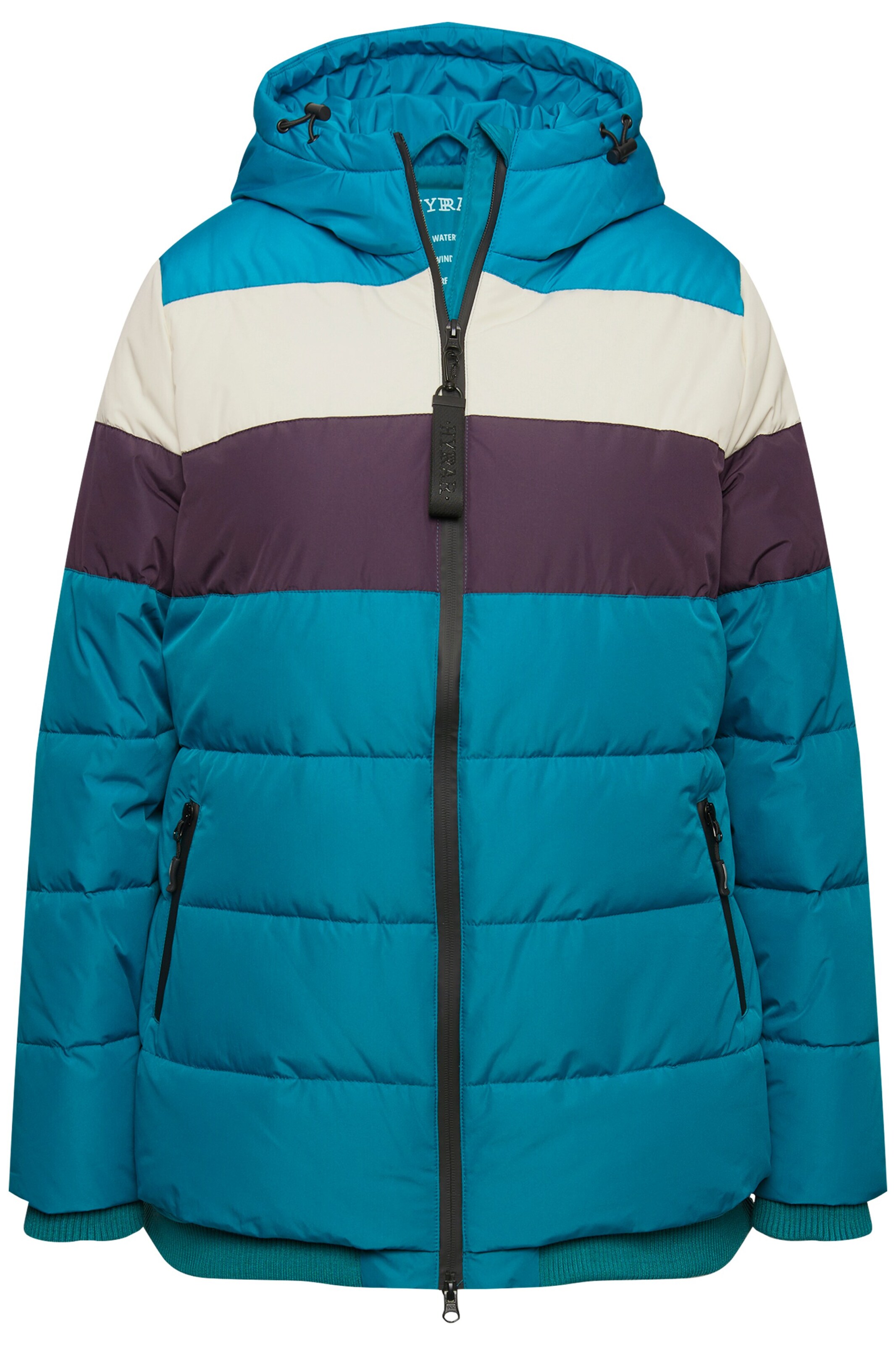 Ulla Popken Funktionsjacke in Blau: Vorderseite