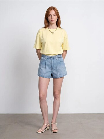 Dilvin Shirt 'T-Shirts' in Yellow