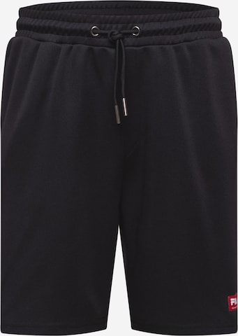 FILA Regular Pants 'TERCAN' in Black: front