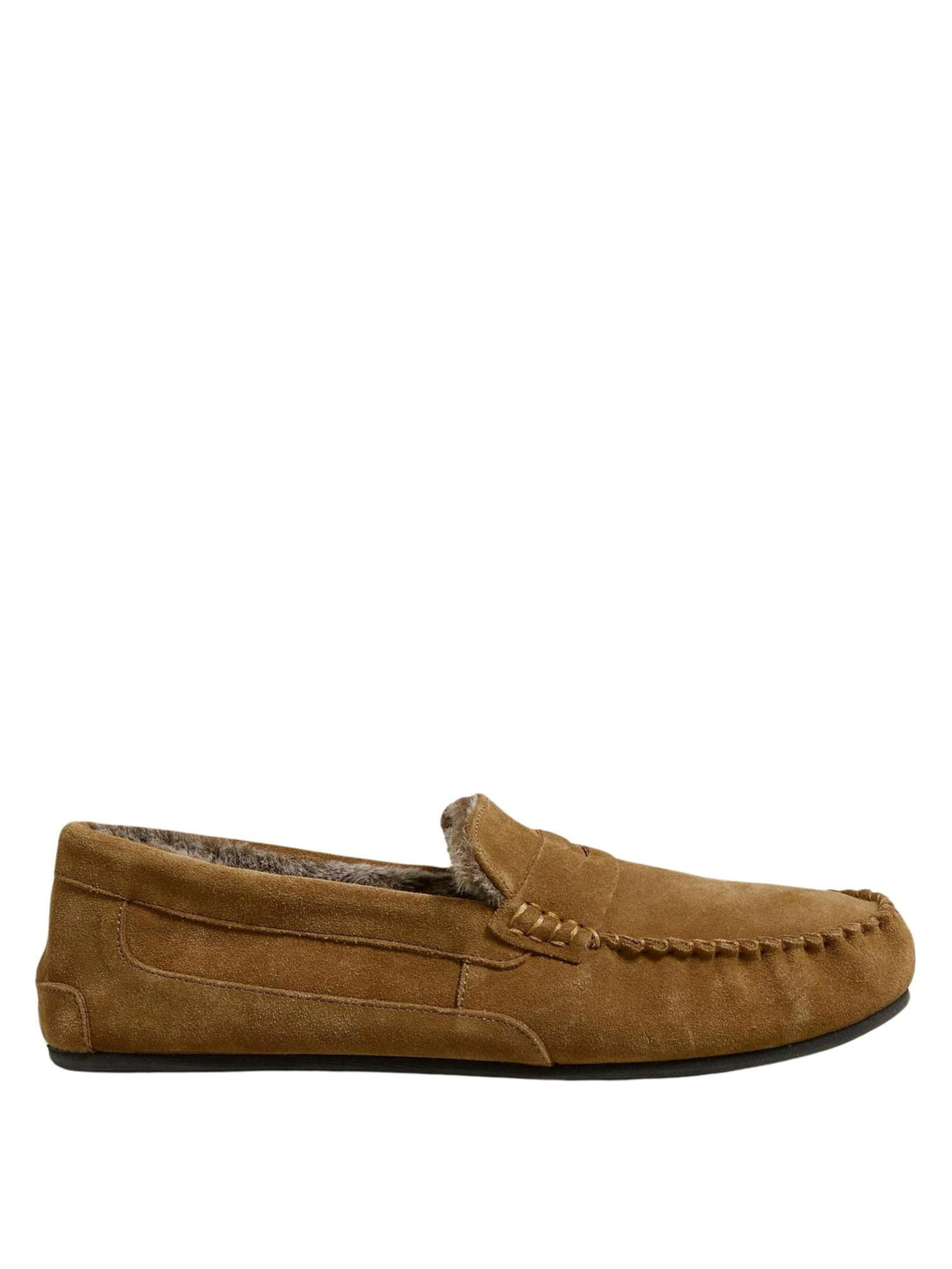 Marks & Spencer Moccasin in Brown: front