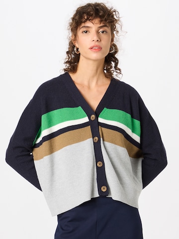 s.Oliver Knit Cardigan in Blue: front