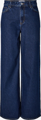 YAS Wide leg Jeans 'YASBea' in Blauw: voorkant