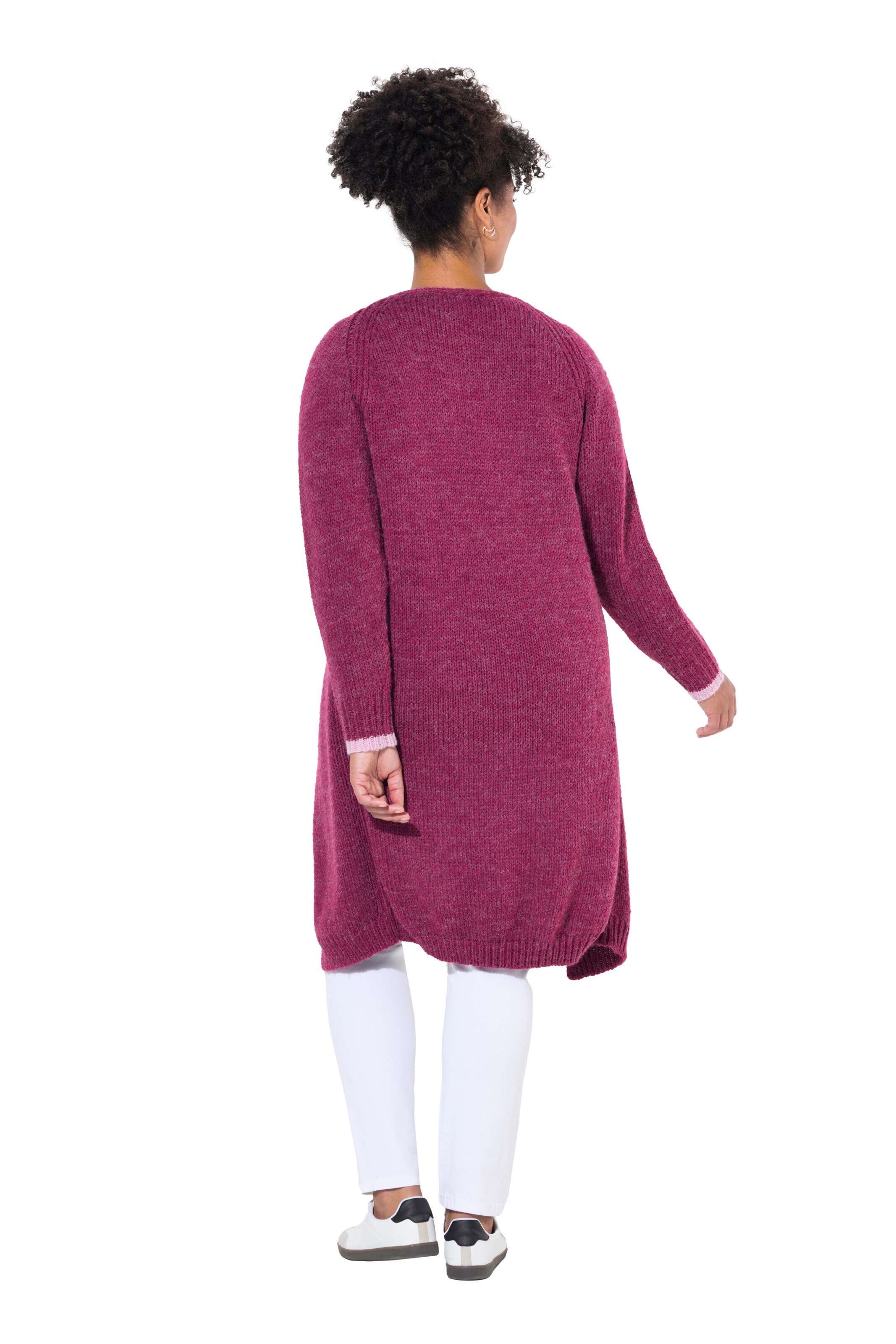 Janet & Joyce Strickjacke in Lila