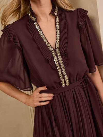 love & roses Dress in 34 in Chocolate, Item view
