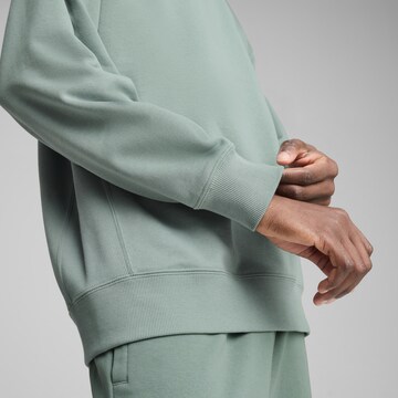 Sweat-shirt 'Wardrobe Ess' PUMA en vert
