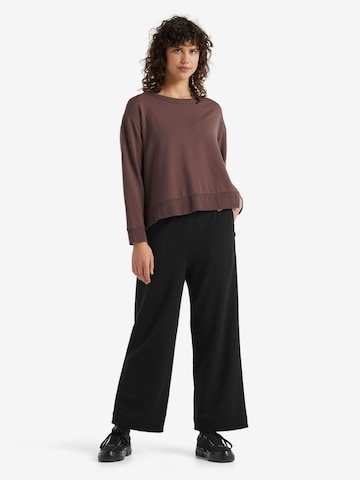 Wide Leg Pantalon de sport 'Dalston' ICEBREAKER en noir