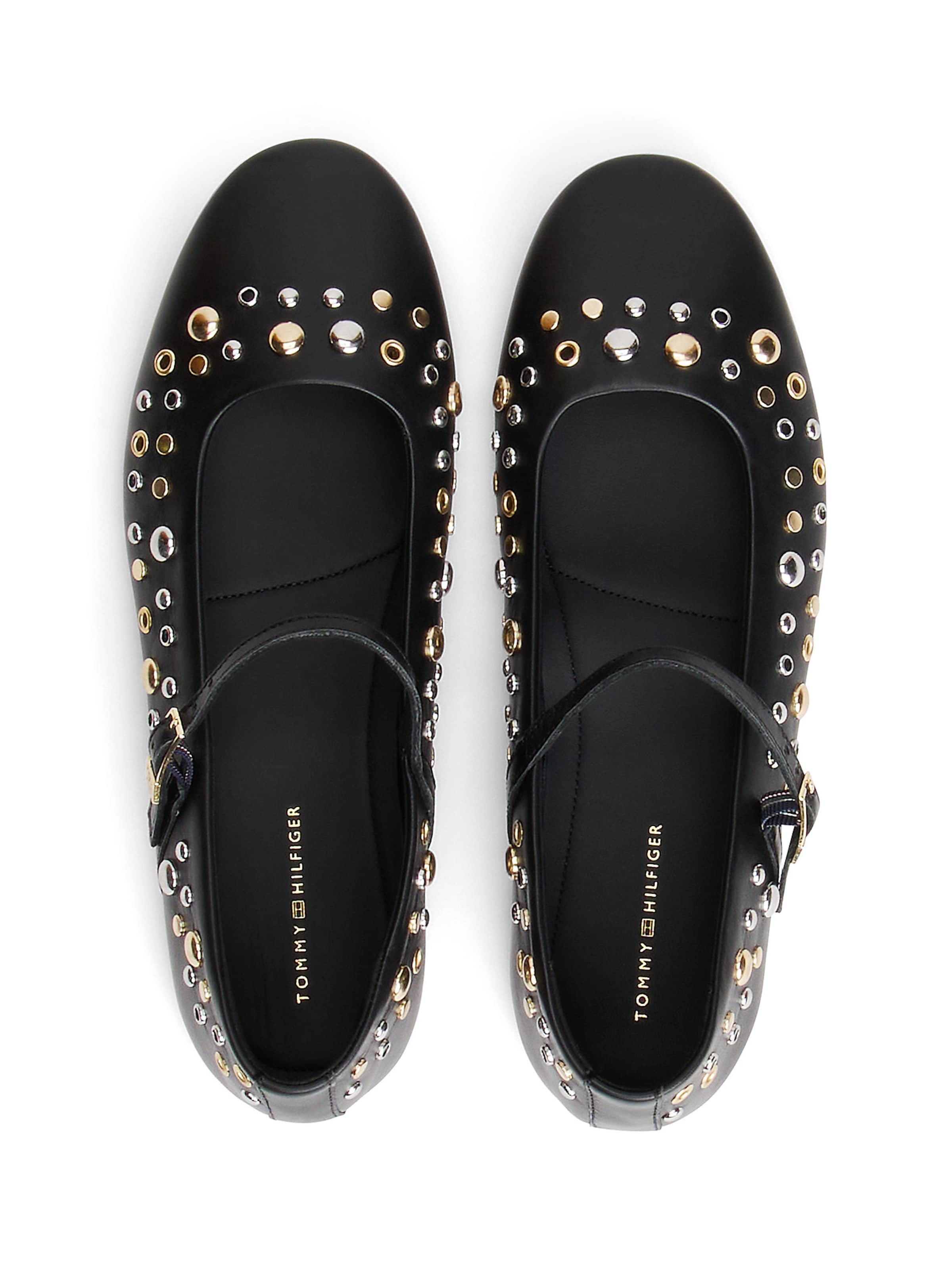 TOMMY HILFIGER Ballerina in Schwarz