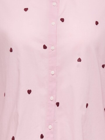 Chemisier 'CARNew' ONLY Carmakoma en rose