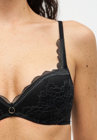 TRIUMPHPush-up Grudnjak 'Comfort Allure' - crna boja