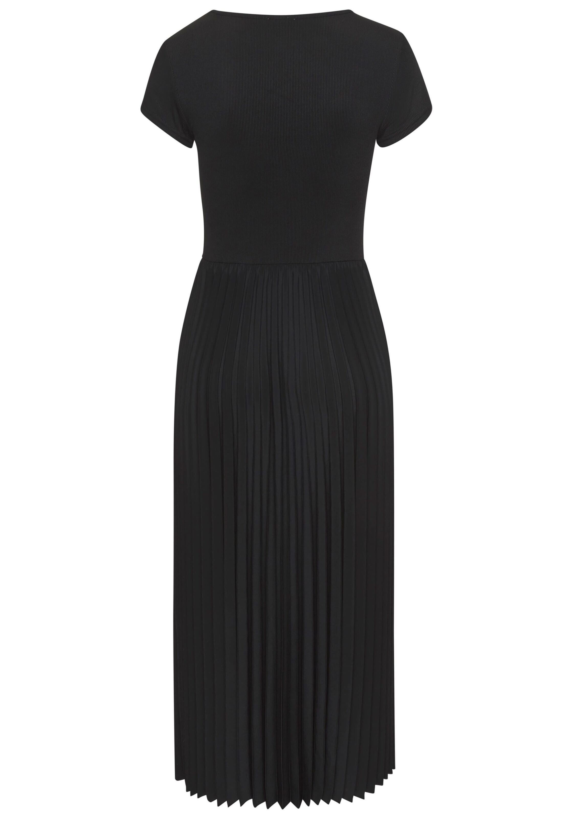 LASCANA Kleid in Schwarz