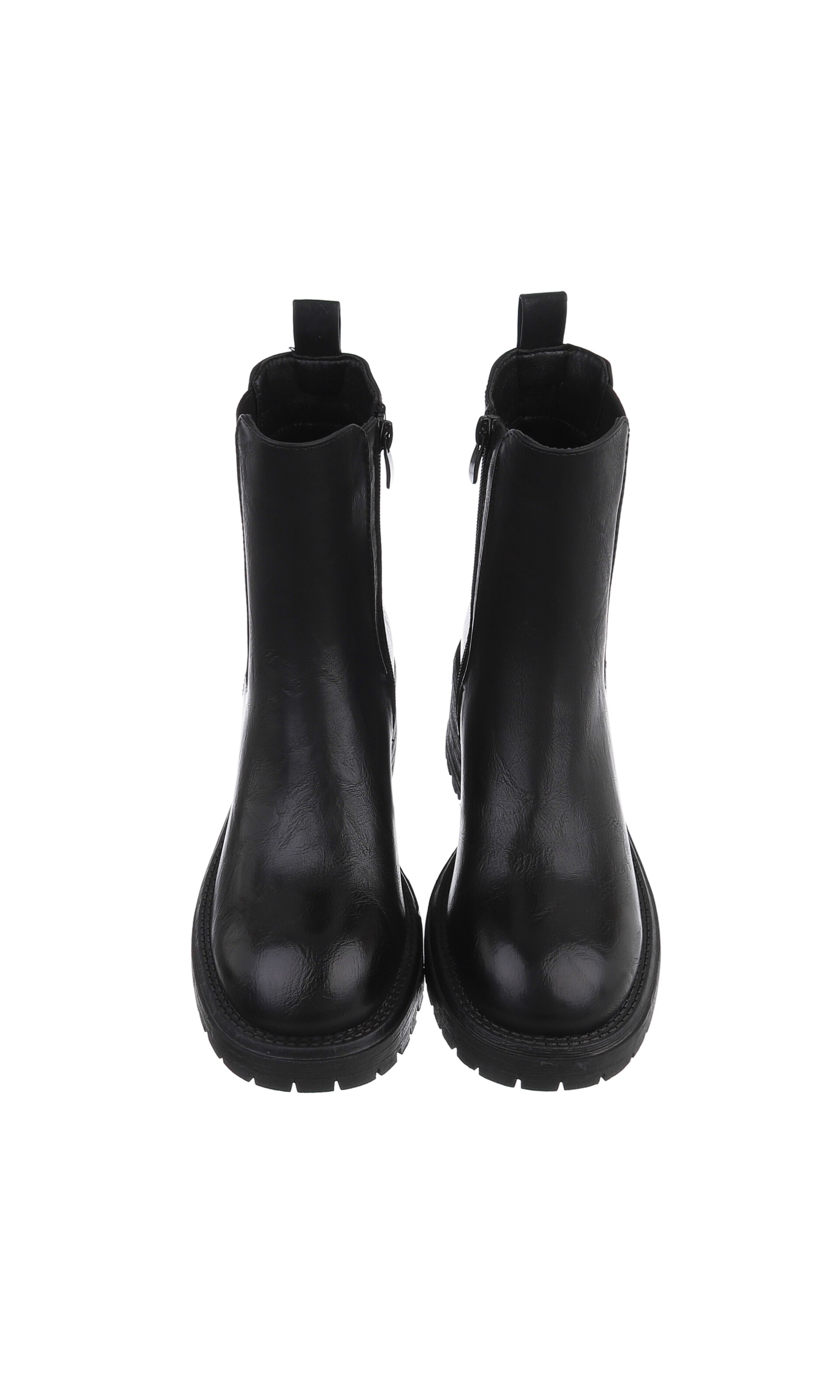 Ital-Design Ankle Boots in Black