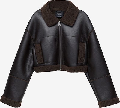 Pull&Bear Between-season jacket in Chocolate / Dark brown, Item view