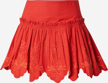 TOPSHOP Hame värissä punainen: etupuoli