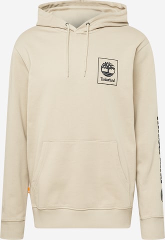 TIMBERLAND - Sudadera en marrón: frente