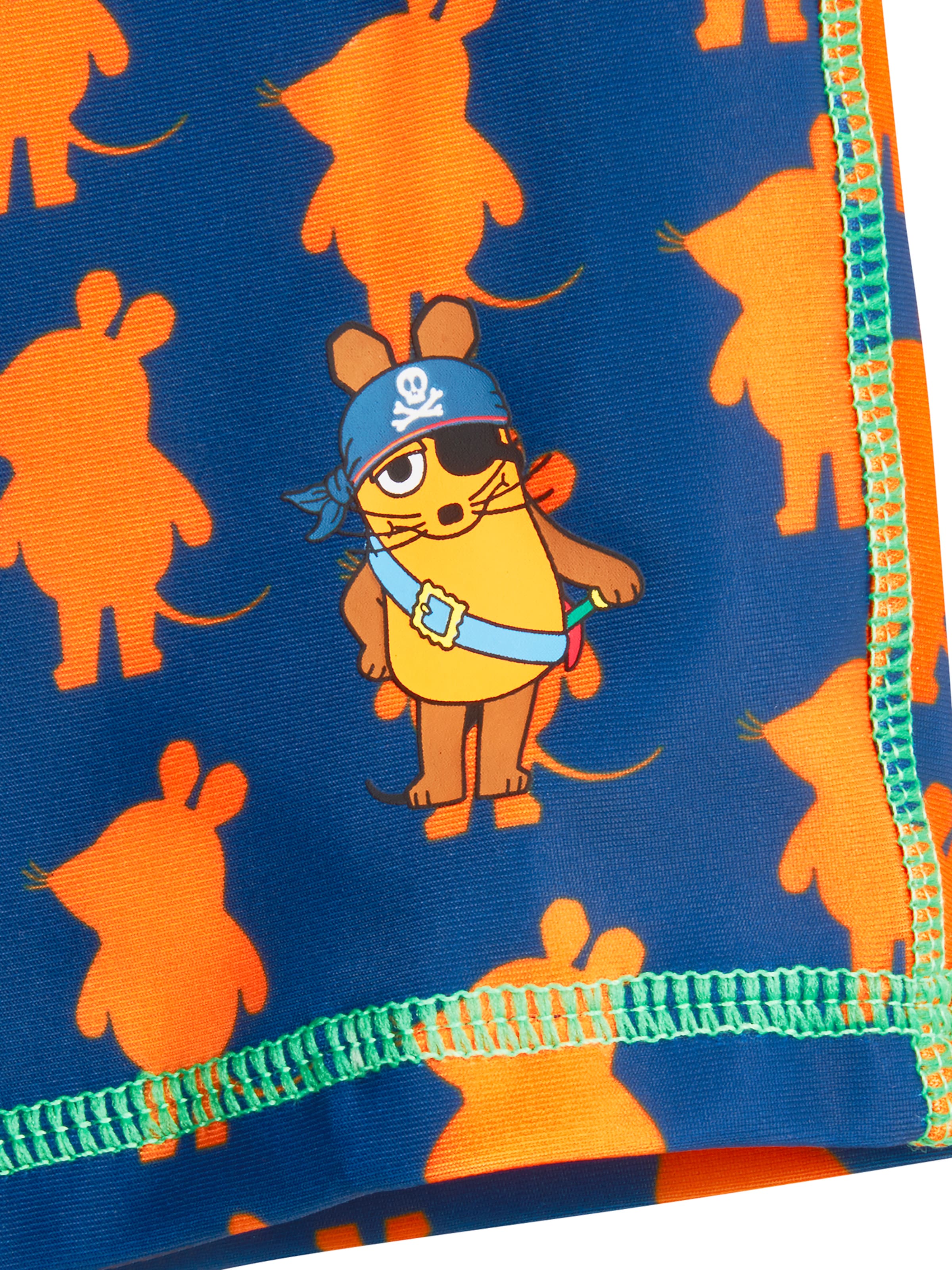 PLAYSHOES Board Shorts 'Die Maus Pirat' in Blue