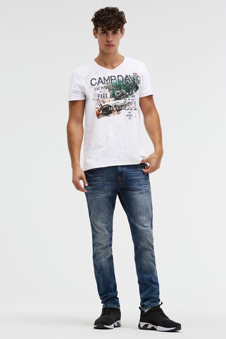 CAMP DAVID Shirt in White