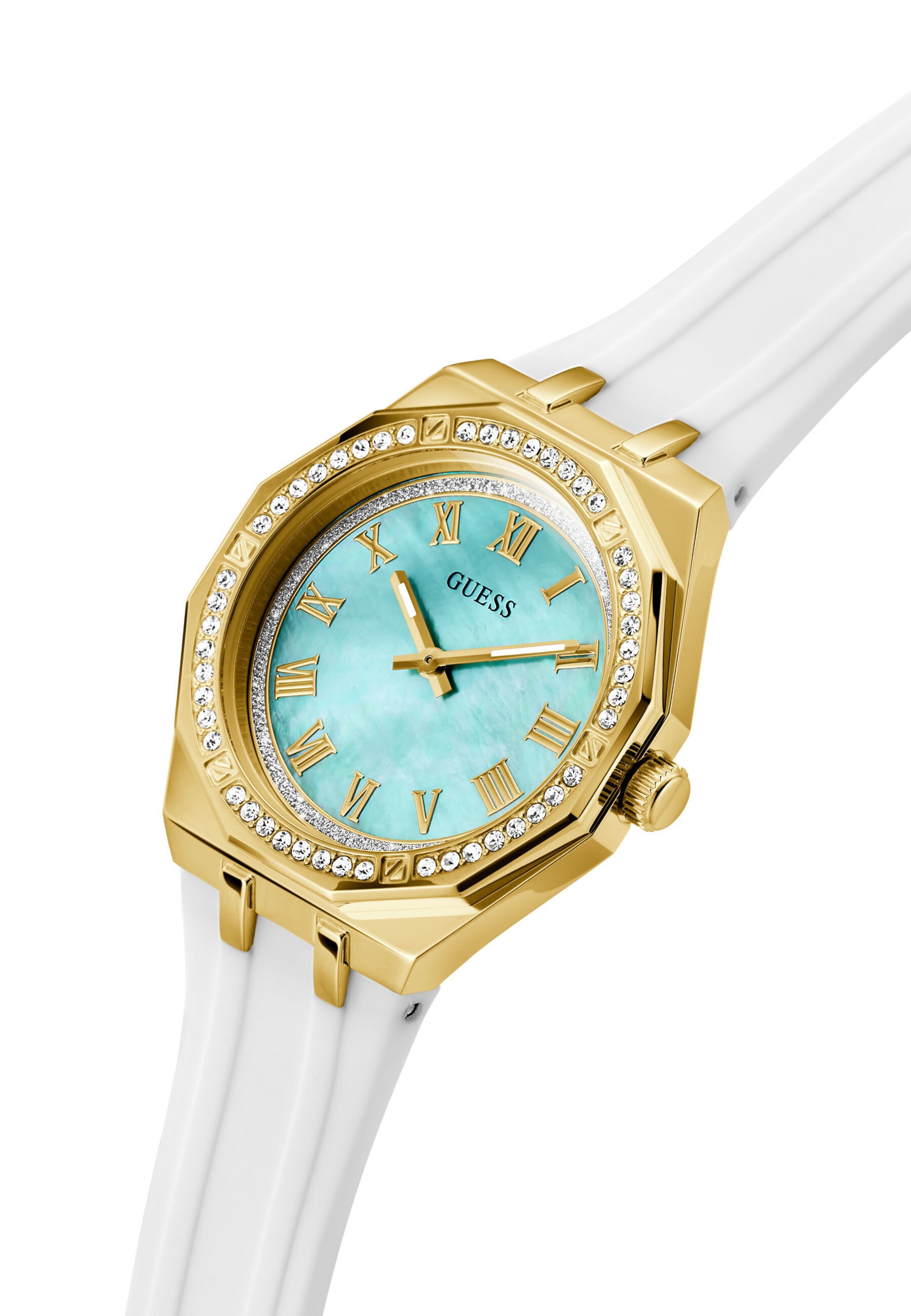 GUESS Analog watch 'DESIRE' in White
