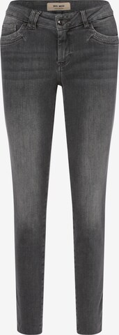 MOS MOSH Skinny Jeans in Grey: front