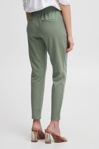 b.young Tapered Pleat-Front Pants 'Rizetta' in Green