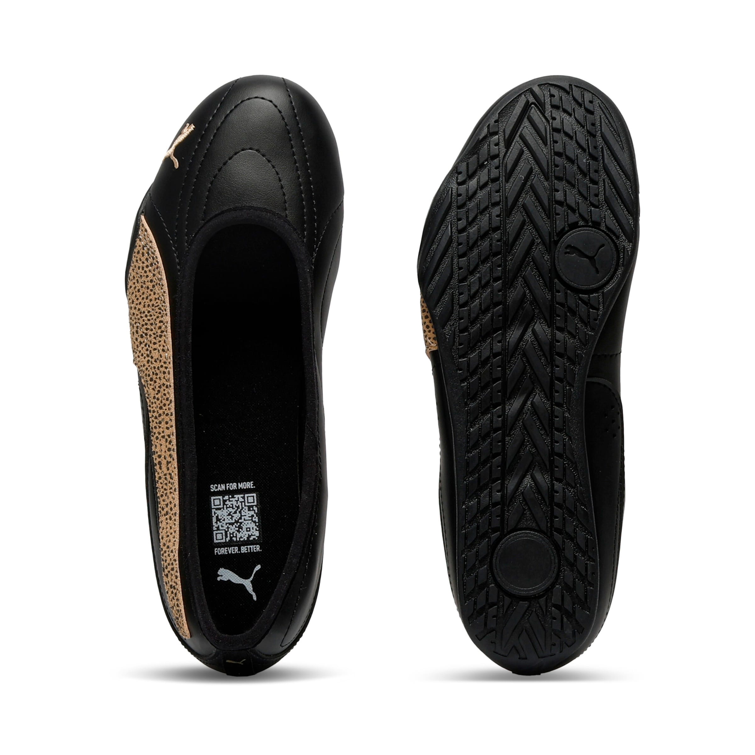 PUMA Ballerina in Schwarz