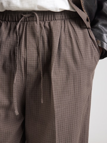 WEEKDAY Wide Leg Bukser i brun
