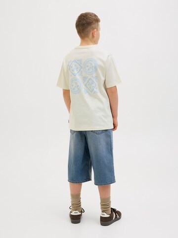 T-Shirt 'JORParos' Jack & Jones Junior en blanc