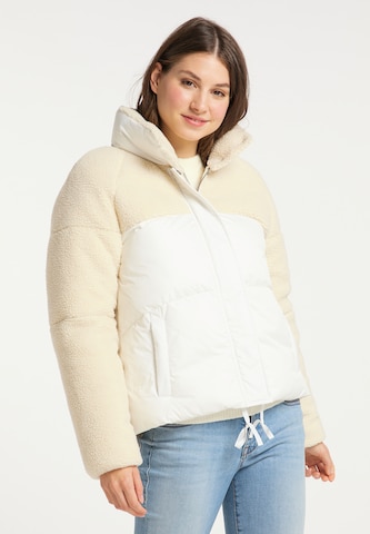 MYMO Winter Jacket in White: front