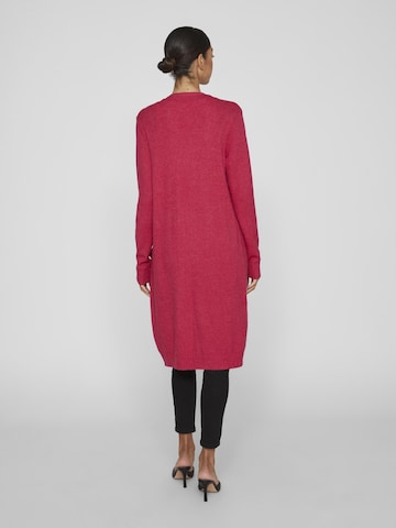 VILA Gebreid vest 'RIL' in Roze