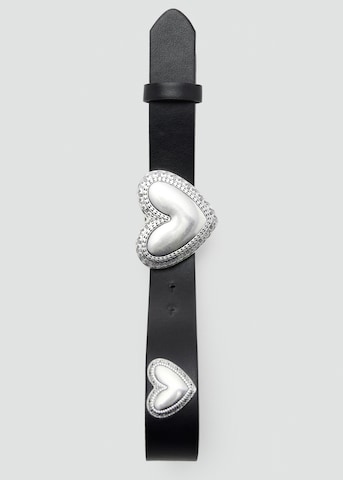 Ceinture 'CORB' MANGO KIDS en noir