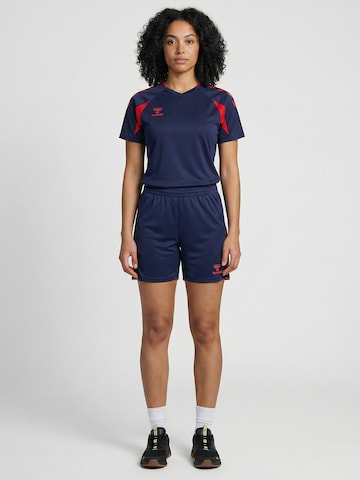 Hummel Regular Sportbroek 'Core 2.0' in Blauw