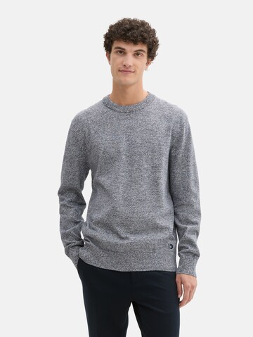 TOM TAILOR DENIM Pulover | modra barva