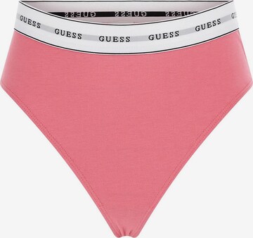 GUESS Thong in Pink: front