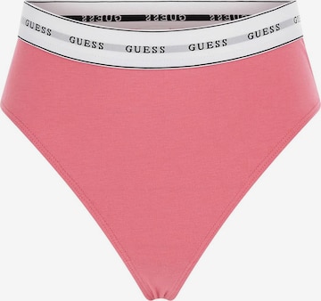 GUESS Thong in Pink: front