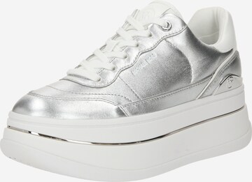 MICHAEL Michael Kors Sneakers laag 'HAYES' in Zilver: voorkant