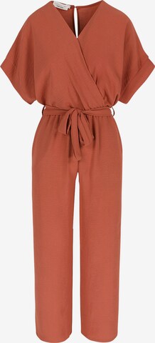 Tuta jumpsuit di LolaLiza in arancione: frontale