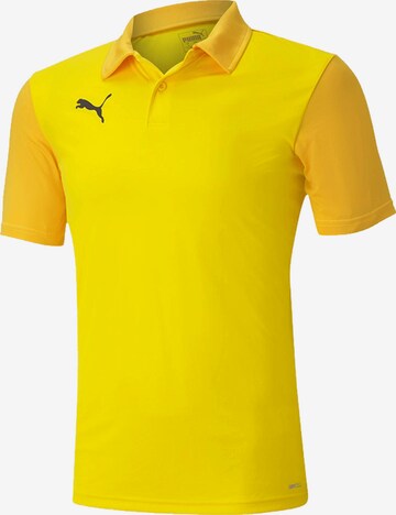 PUMA Performance Shirt in Yellow: front