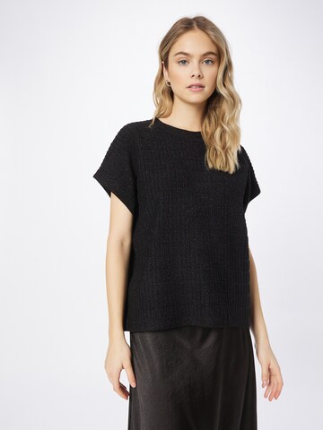 NÜMPH Pullover 'ANJA DARLENE' i sort: forside