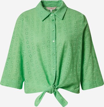 Camicia da donna 'LOLA' di ONLY in verde: frontale