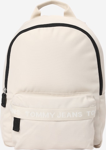 Tommy Jeans Backpack in Beige: front