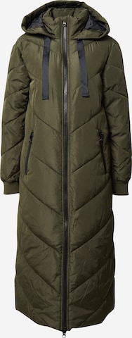 JDY Zimní kabát 'SKYLAR' – zelená: přední strana