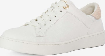 Baskets basses Dune LONDON en blanc : devant