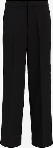 OBJECT - regular Pantalón de pinzas 'Sigrid' en negro: frente