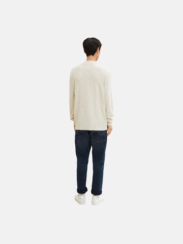 TOM TAILOR Sweater in White